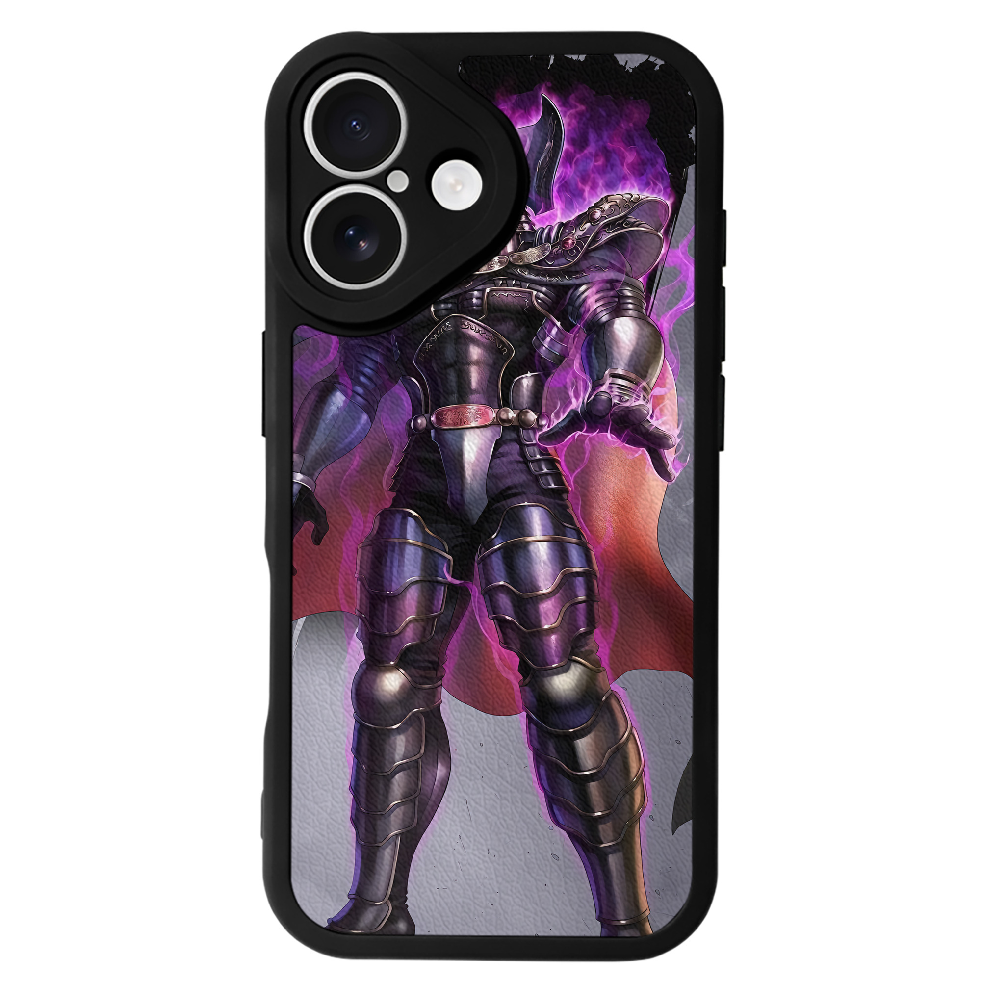 （画像用） 北斗の拳 Fist of the North Star 【iPhone 16シリーズ対応】シリコンスマホケース（レザー調） 材質：シリコン